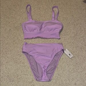 Shade & Shore Lavender Bikini Set